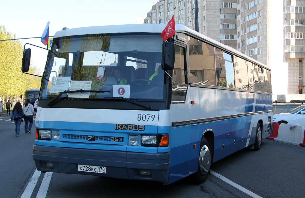 Санкт-Петербург, Ikarus 253.52 № 8079; Санкт-Петербург — V Международный транспортный фестиваль "SPbTransportFest-2024"