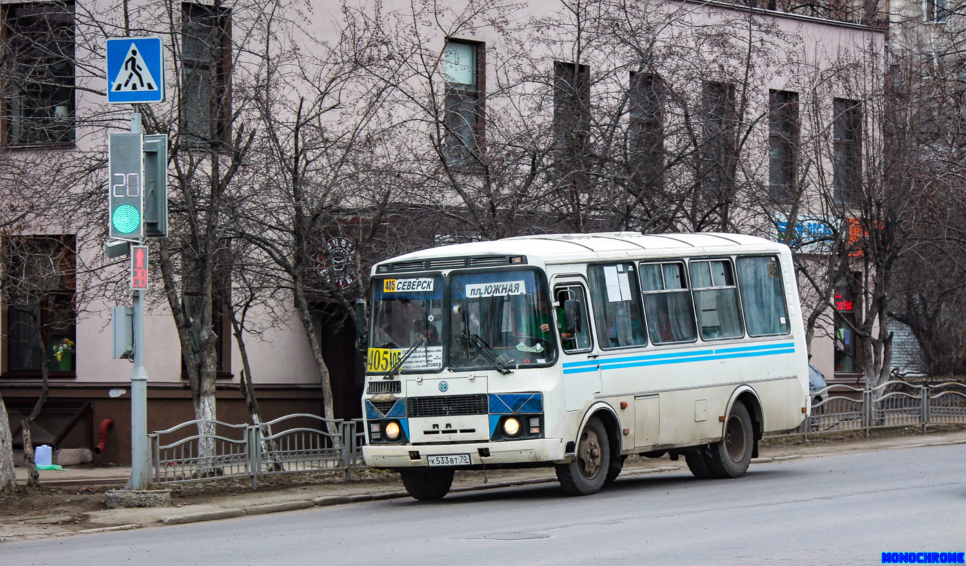 Томская область, ПАЗ-32054 № К 533 ВТ 70