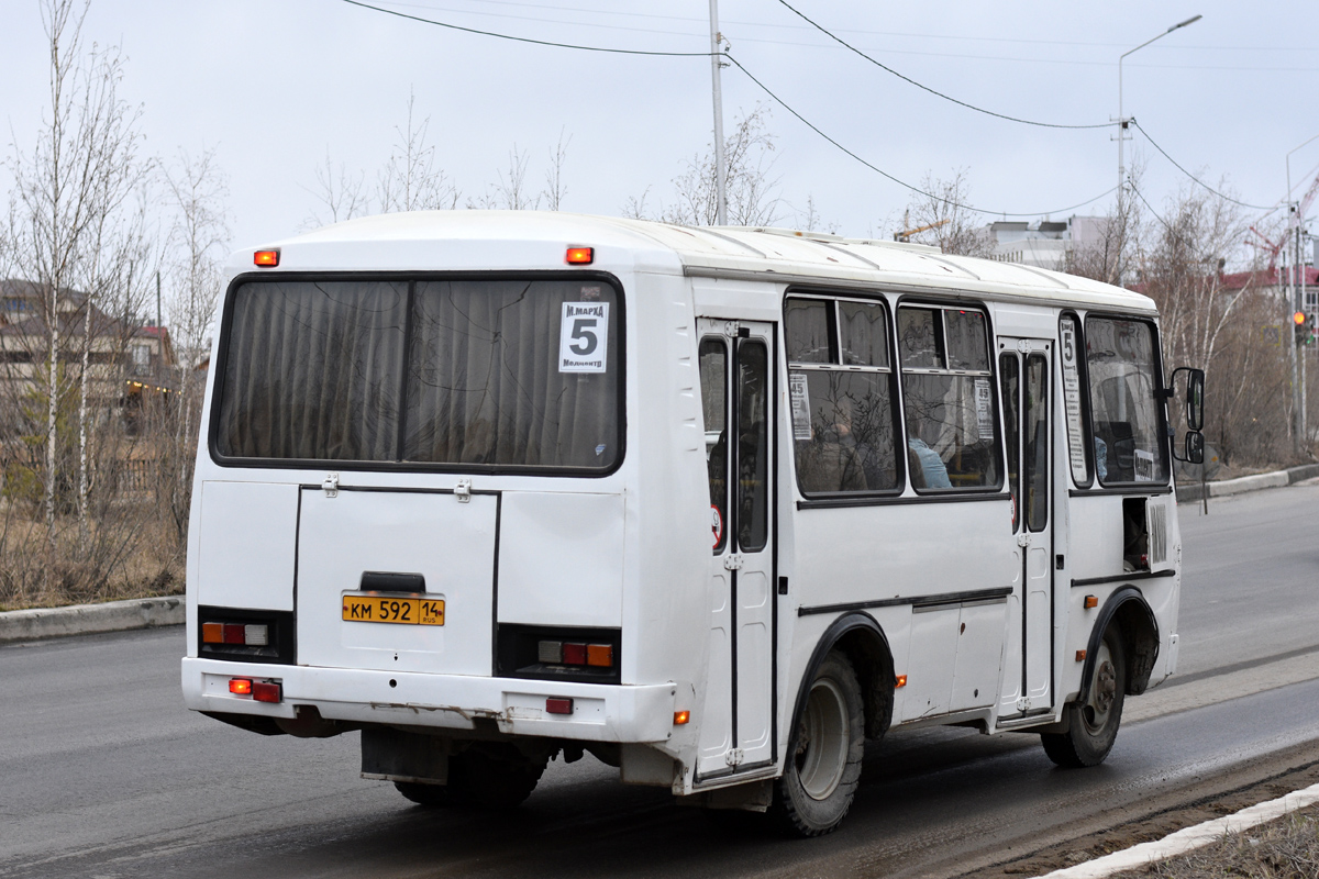 Саха (Якутия), ПАЗ-32053 № КМ 592 14