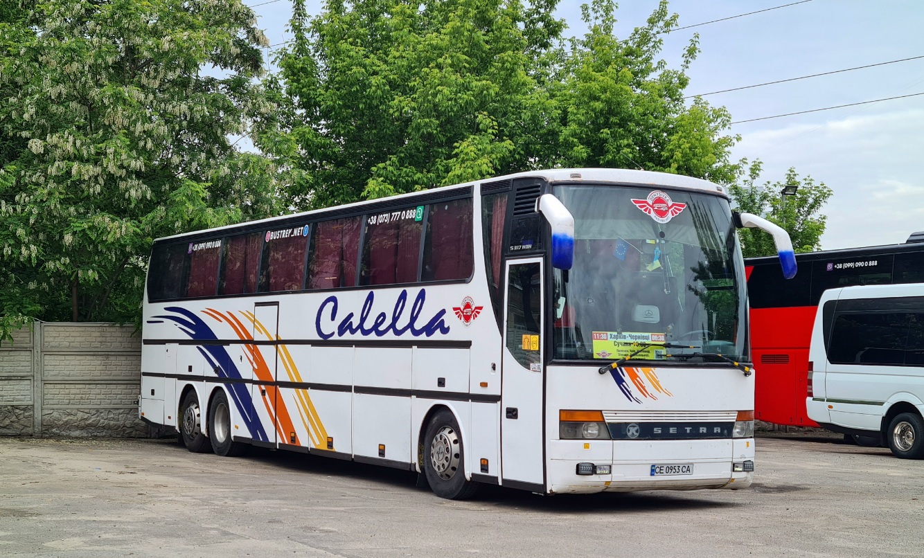 Черновицкая область, Setra S317HDH № CE 0953 CA