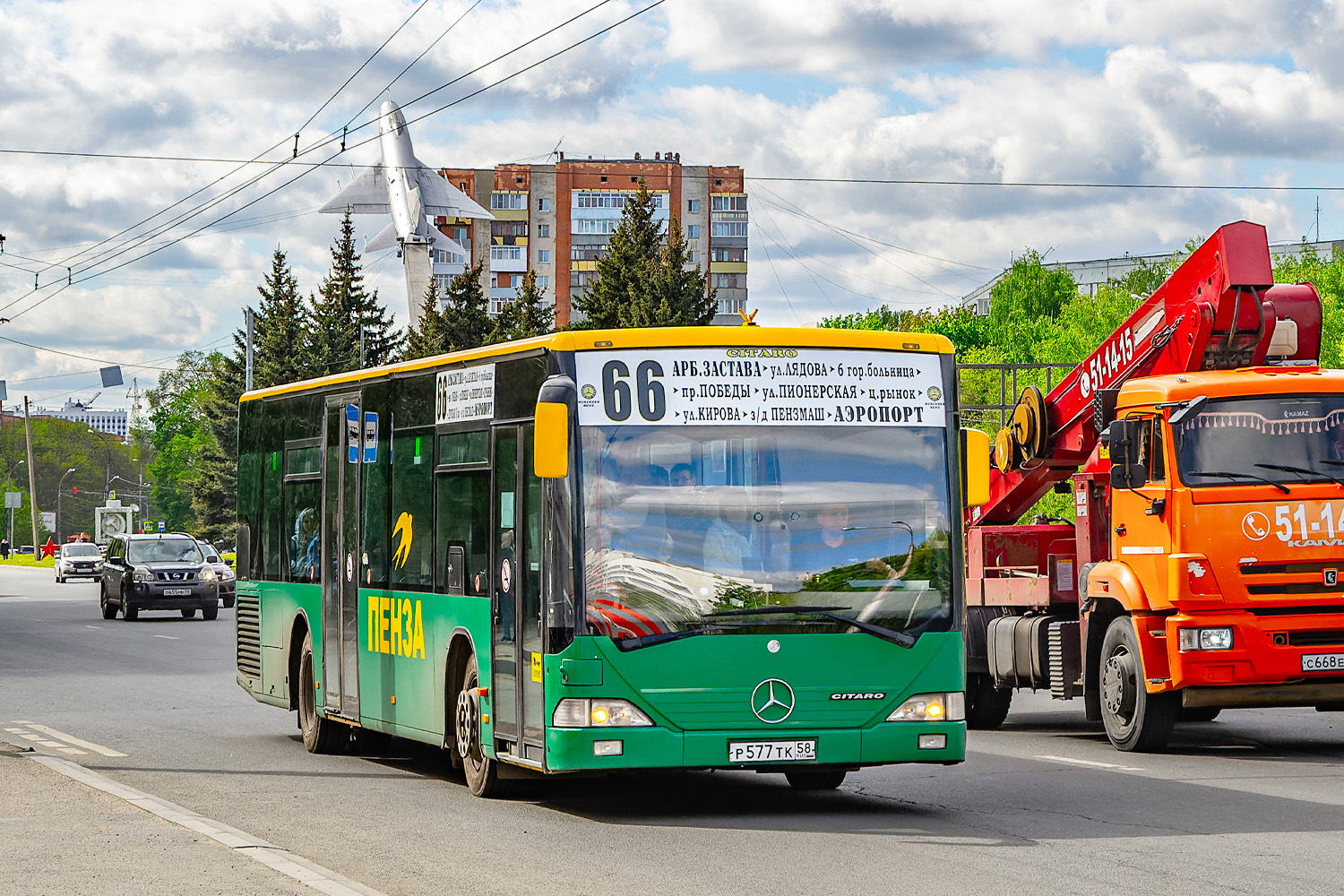 Пензенская область, Mercedes-Benz O530 Citaro № Р 577 ТК 58