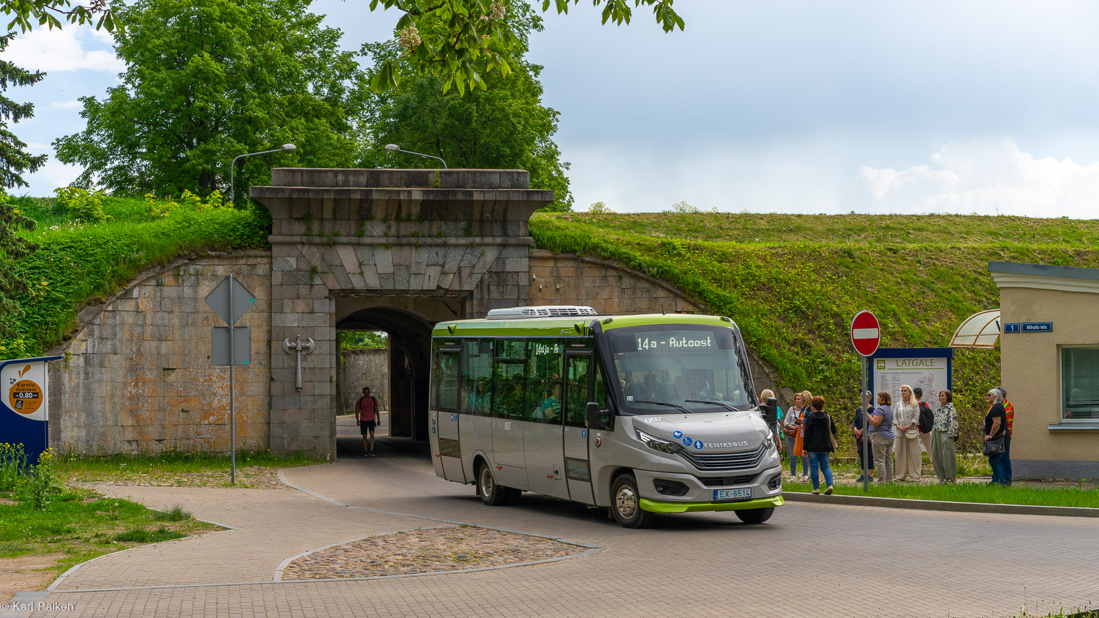 Латвия, Feniksbus FBI II 83M-E № 007