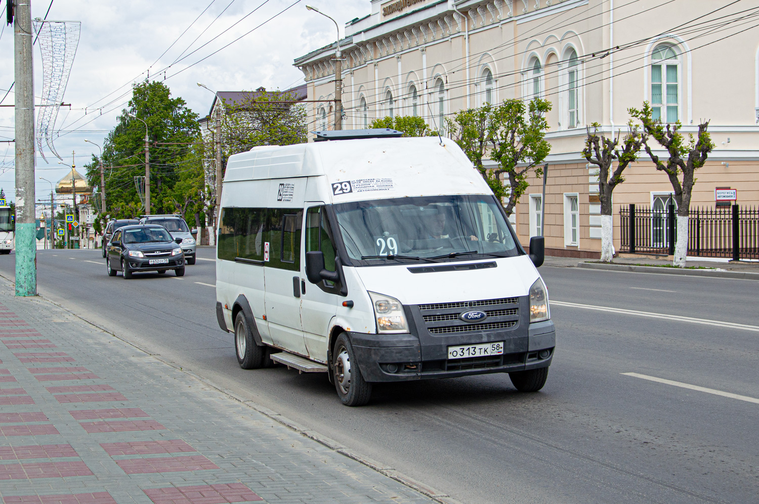 Пензенская область, Промтех-224326 (Ford Transit) № О 313 ТК 58