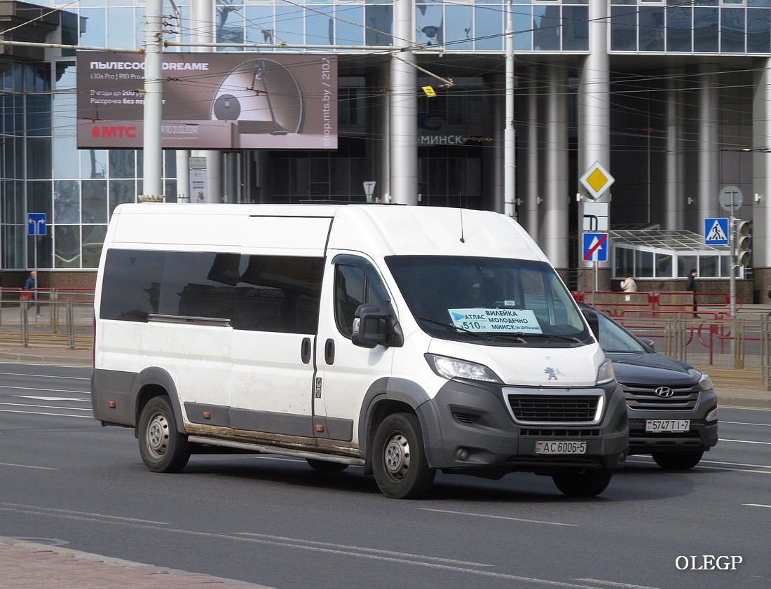 Минская область, Peugeot Boxer № АС 6006-5