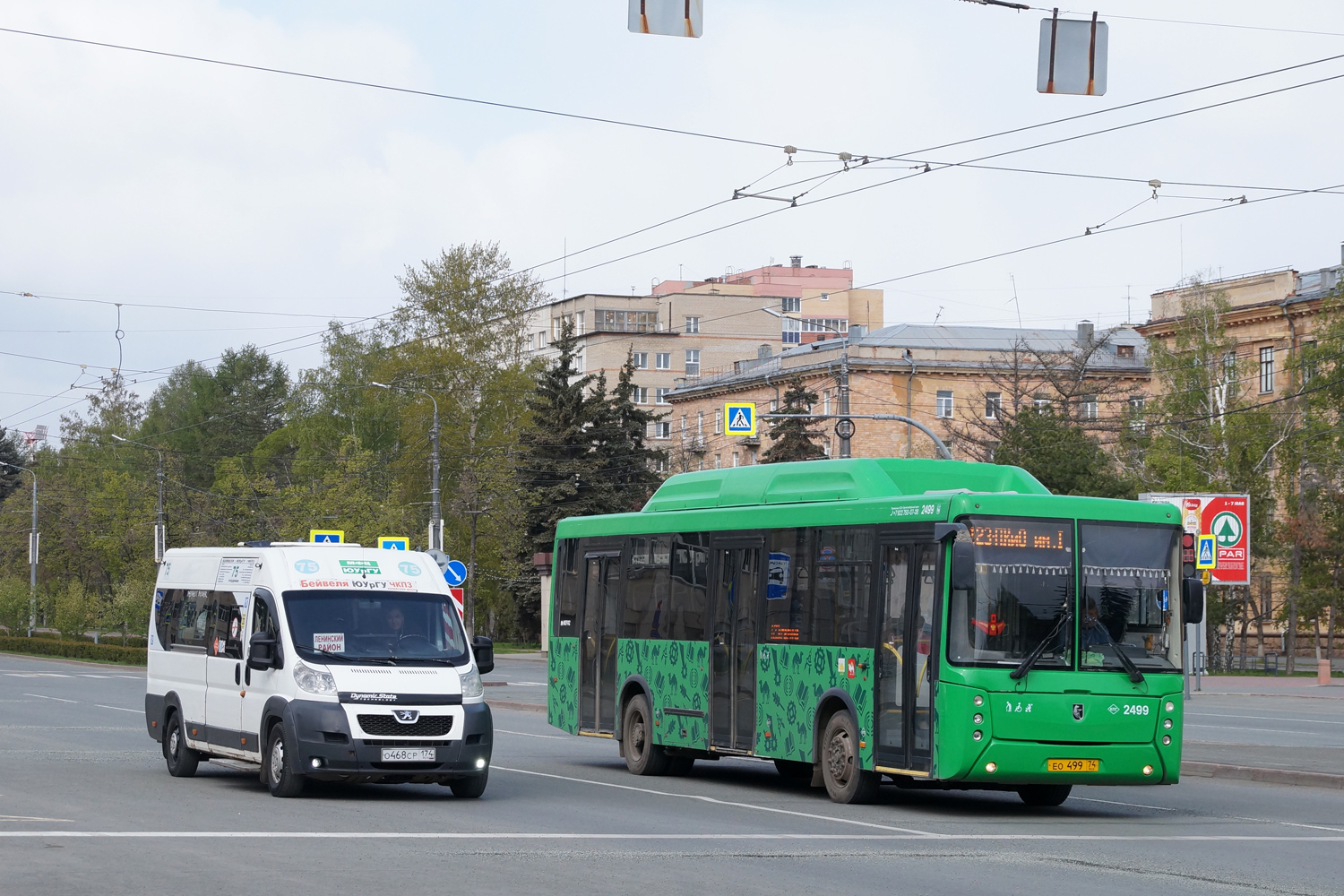 Челябинская область, IRITO Boxer L4H2 (Z8P) № О 468 СР 174; Челябинская область, НефАЗ-5299-30-51 № 2499