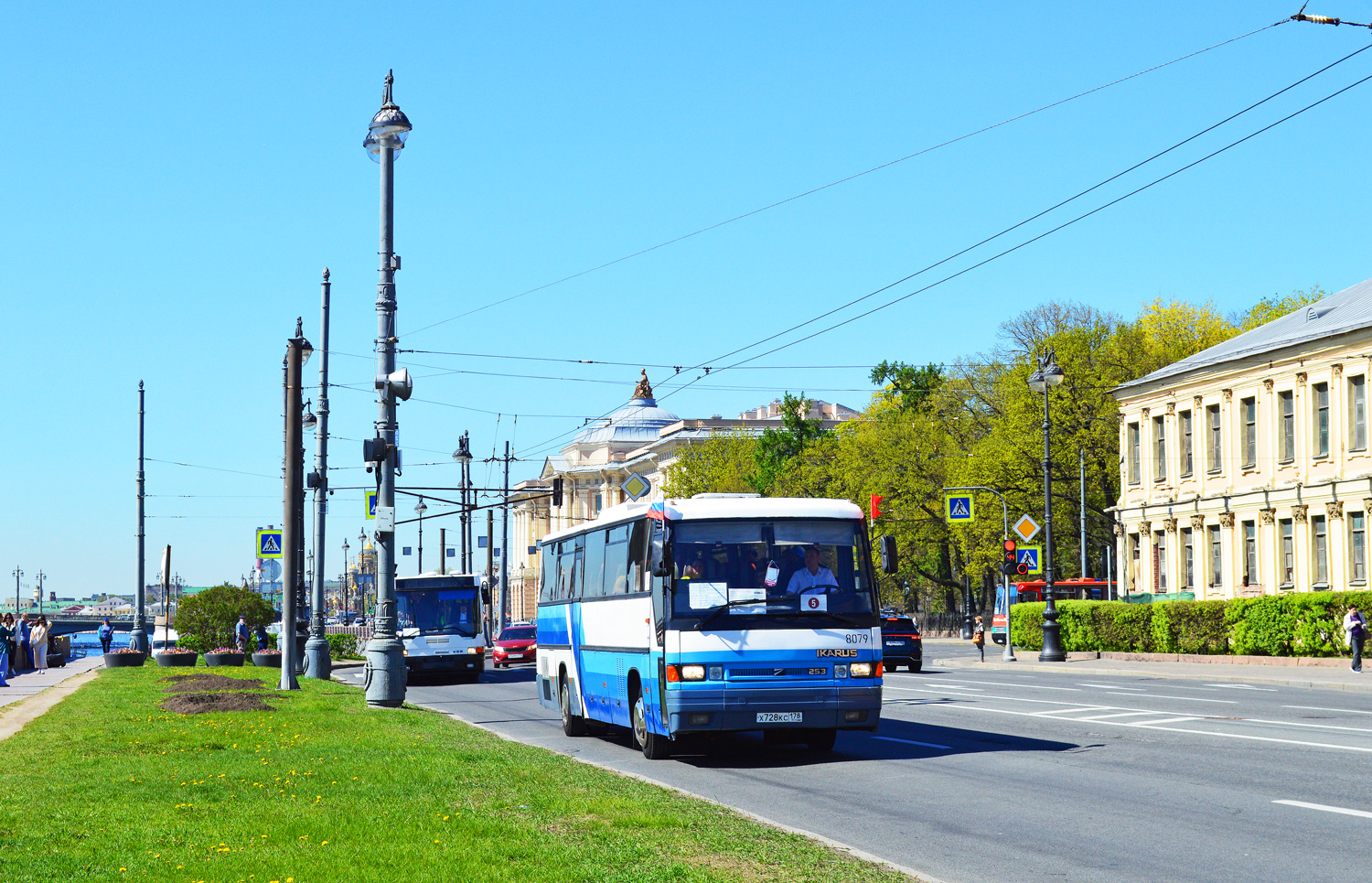 Saint Petersburg, Ikarus 253.52 # 8079; Saint Petersburg — V International Transport Festival "SPbTransportFest-2024"
