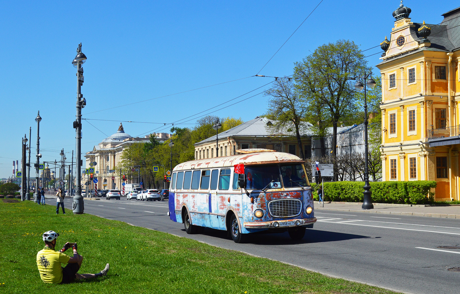 Санкт-Петербург, Škoda 706 RTO № Х 858 НЕ 74; Санкт-Петербург — V Международный транспортный фестиваль "SPbTransportFest-2024"