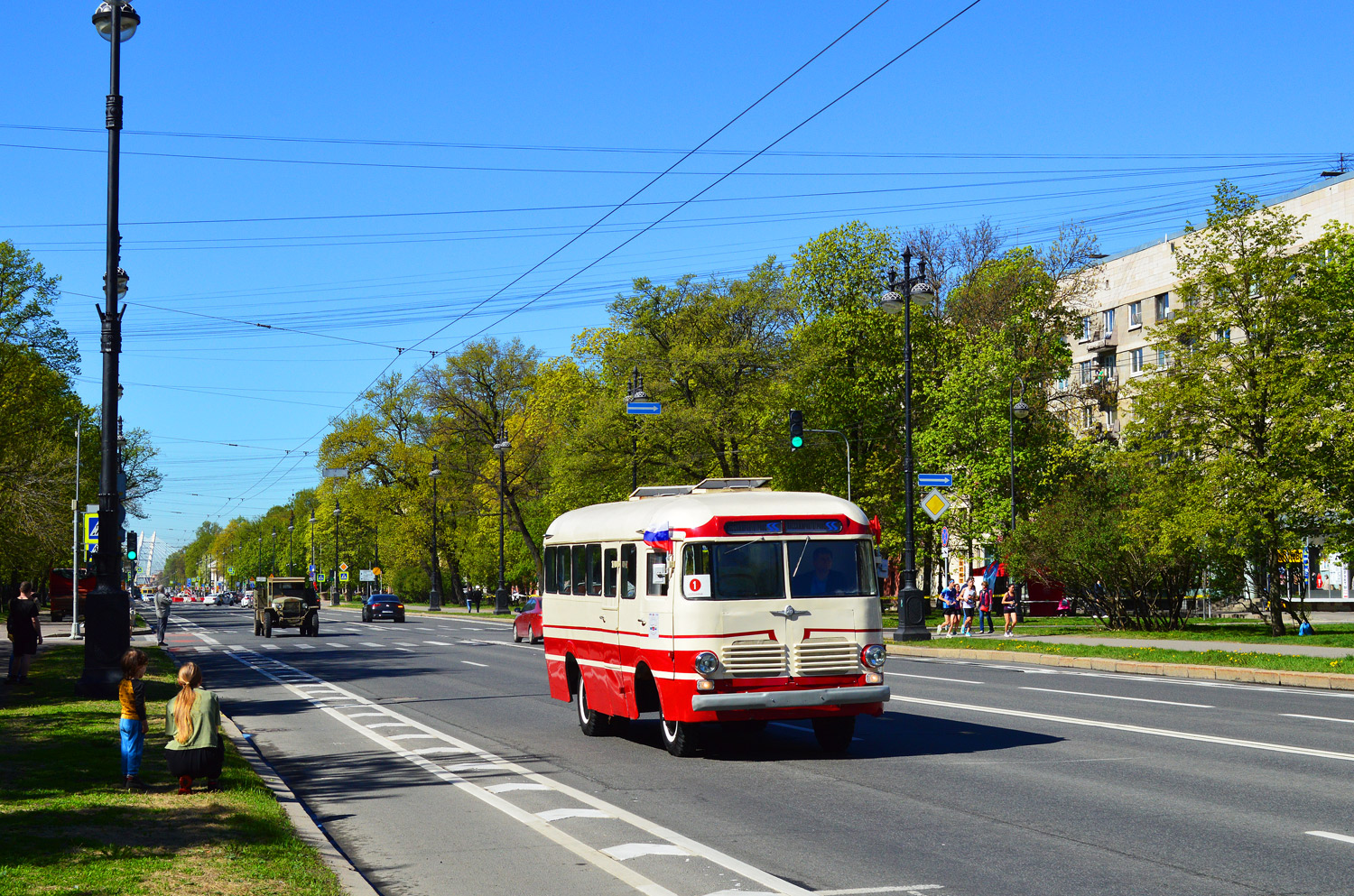 Санкт-Петербург, РАФ-976 № б/н; Санкт-Петербург — V Международный транспортный фестиваль "SPbTransportFest-2024"