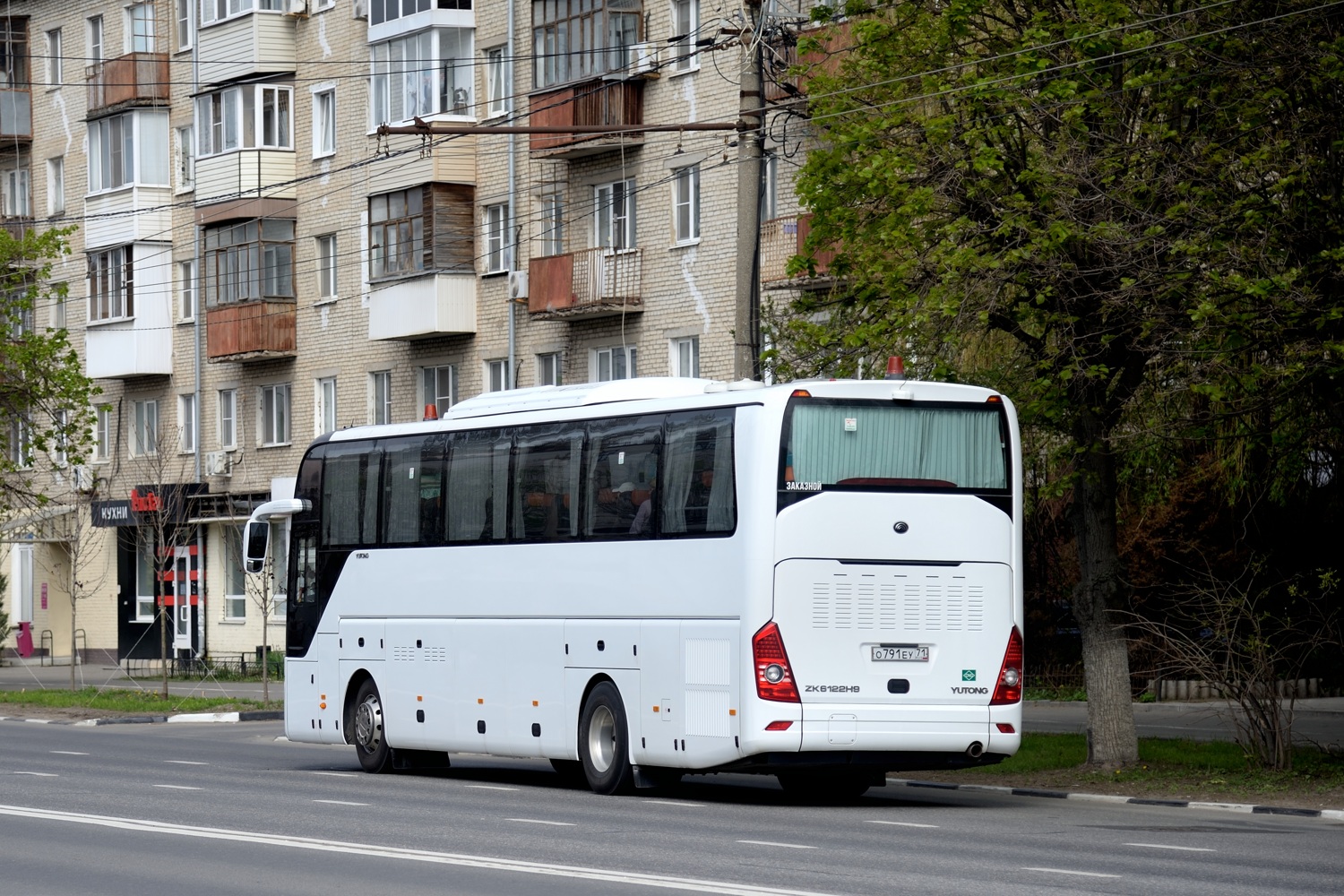 Тульская область, Yutong ZK6122H9 № О 791 ЕУ 71