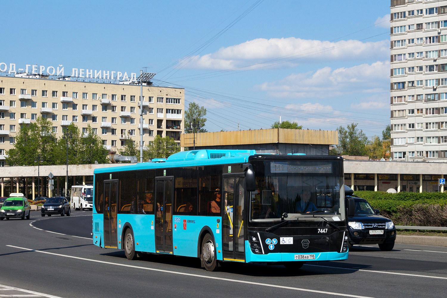 Санкт-Петербург, ЛиАЗ-5292.65 № 7447