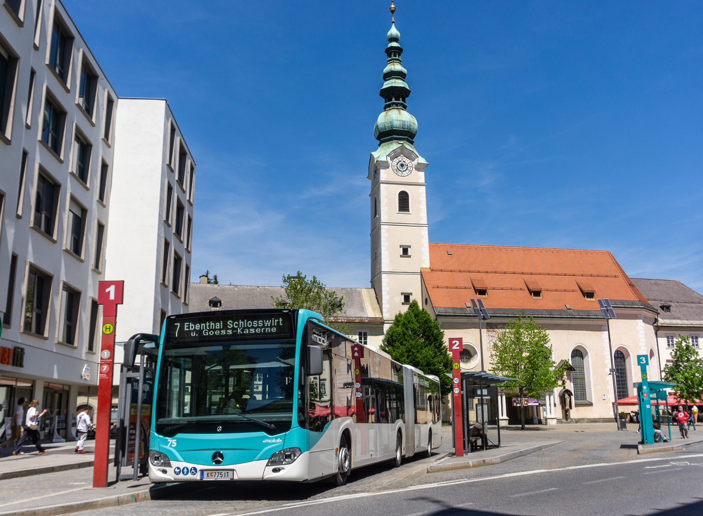 Аўстрыя, Mercedes-Benz Citaro C2 G hybrid № 75