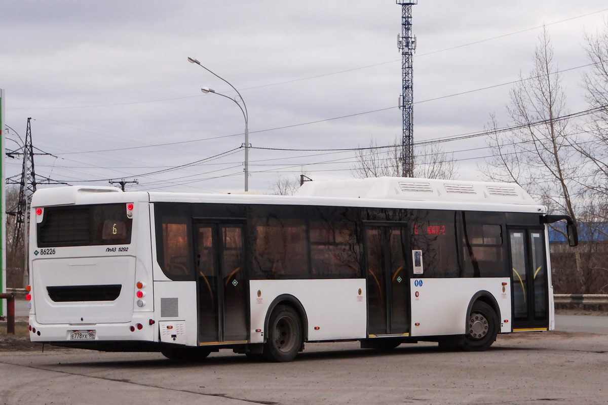 Ханты-Мансийский АО, ЛиАЗ-5292.67 (CNG) № 86226