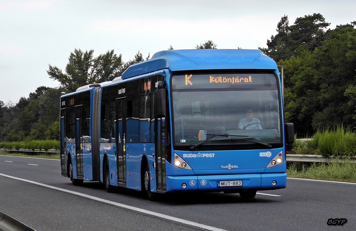 Венгрия, Van Hool New AG300 № MUT-883