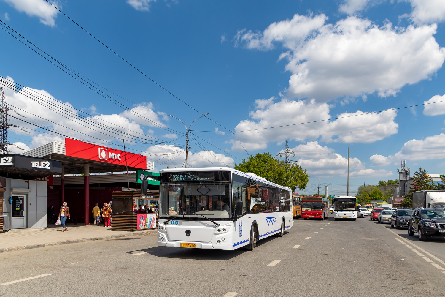 Saratov region, LiAZ-5292.65 № ВЕ 116 64