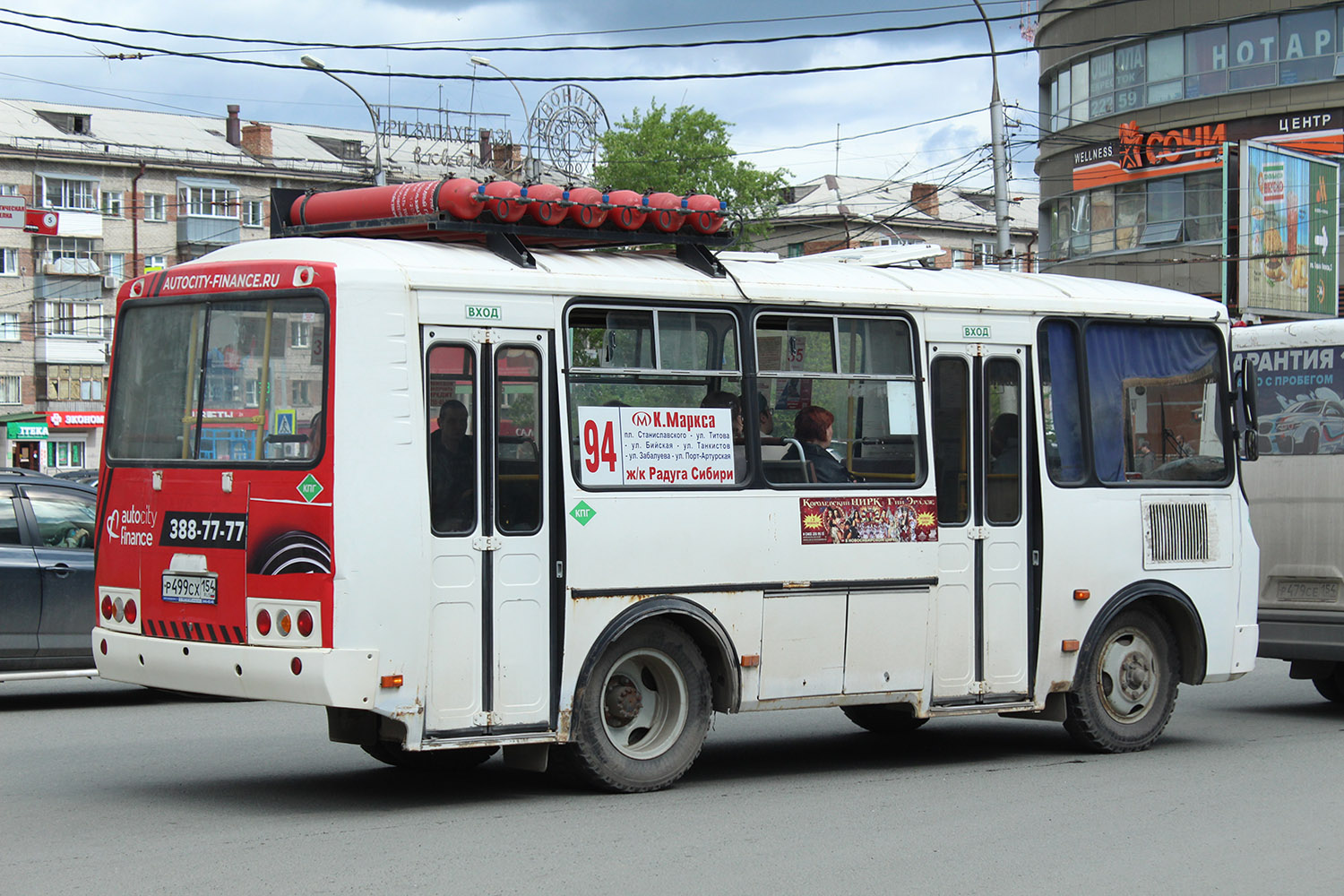 Новосибирская область, ПАЗ-32054 № Р 499 СХ 154