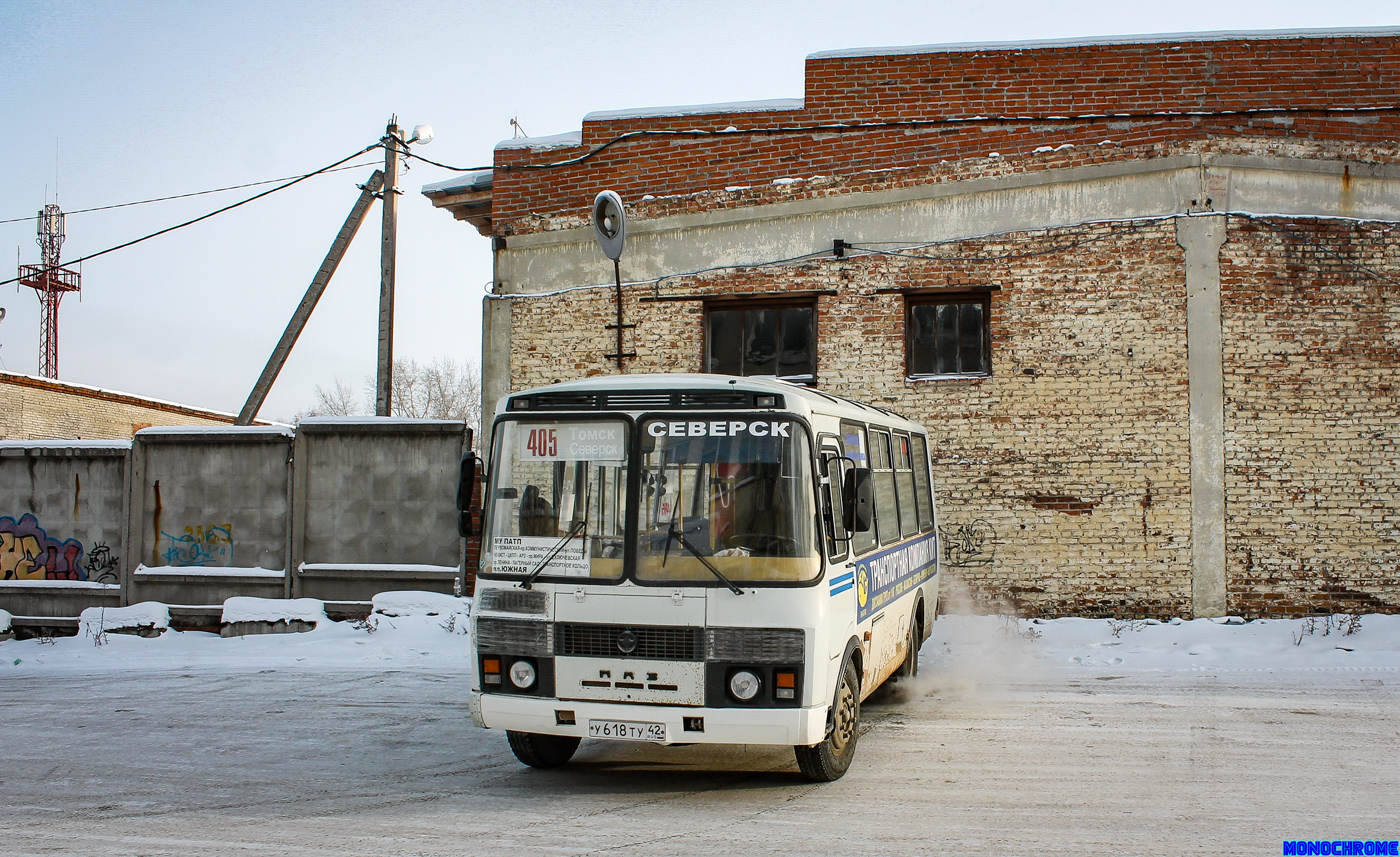 Томская область, ПАЗ-32054 № У 618 ТУ 42