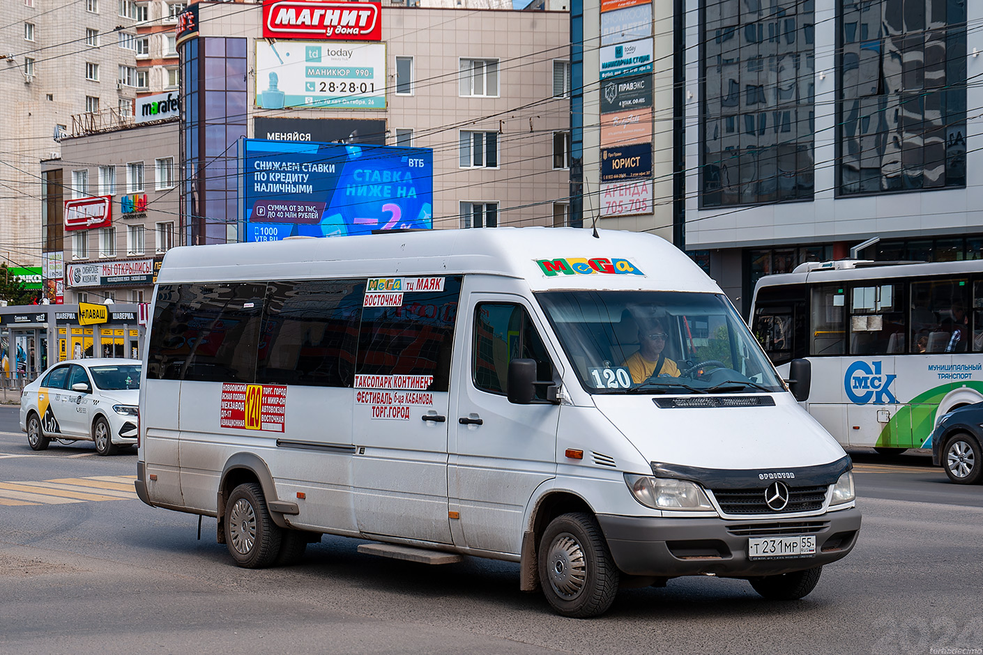 Омская область, Луидор-223203 (MB Sprinter Classic) № Т 231 МР 55