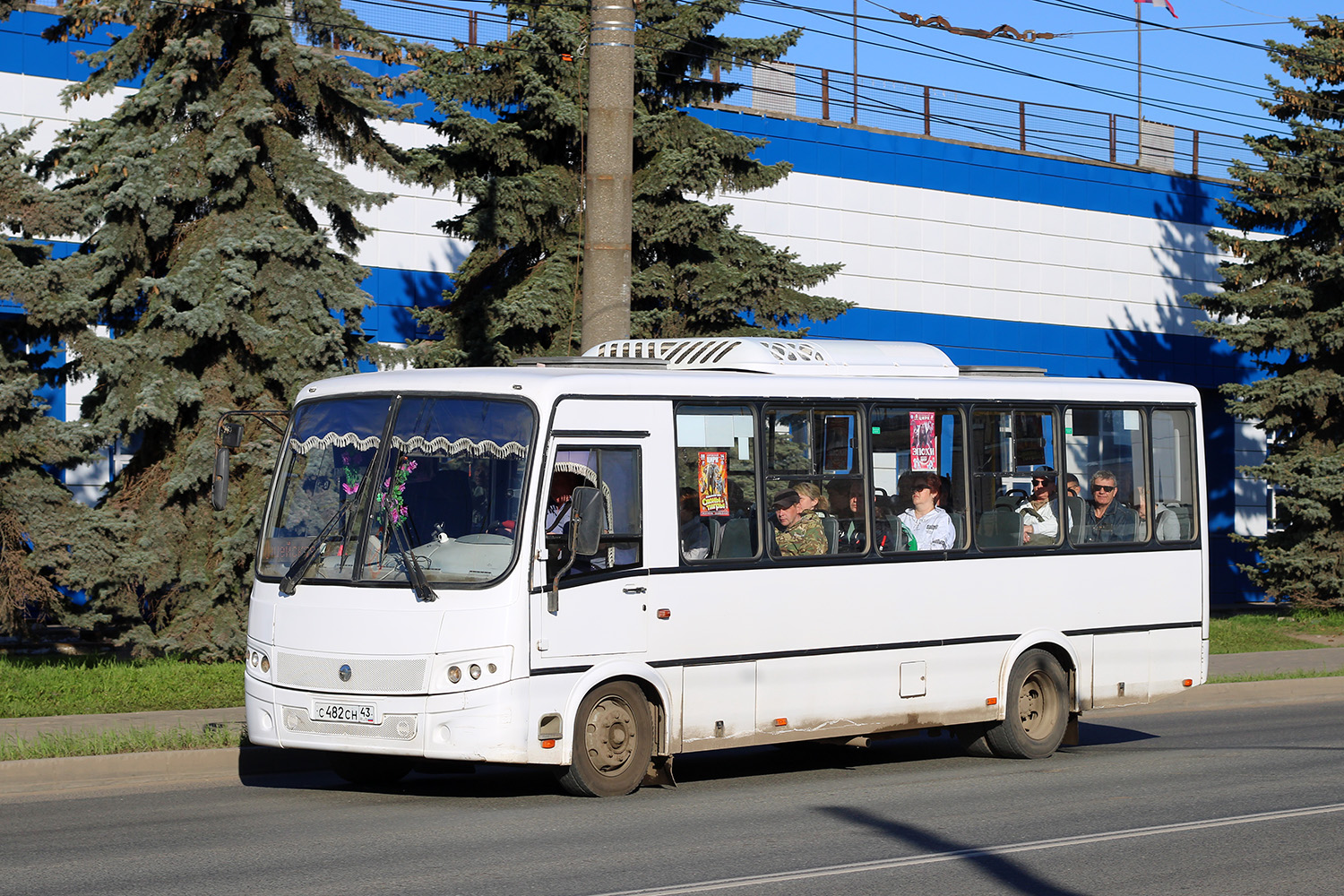 Кировская область, ПАЗ-320412-04 "Вектор" № С 482 СН 43