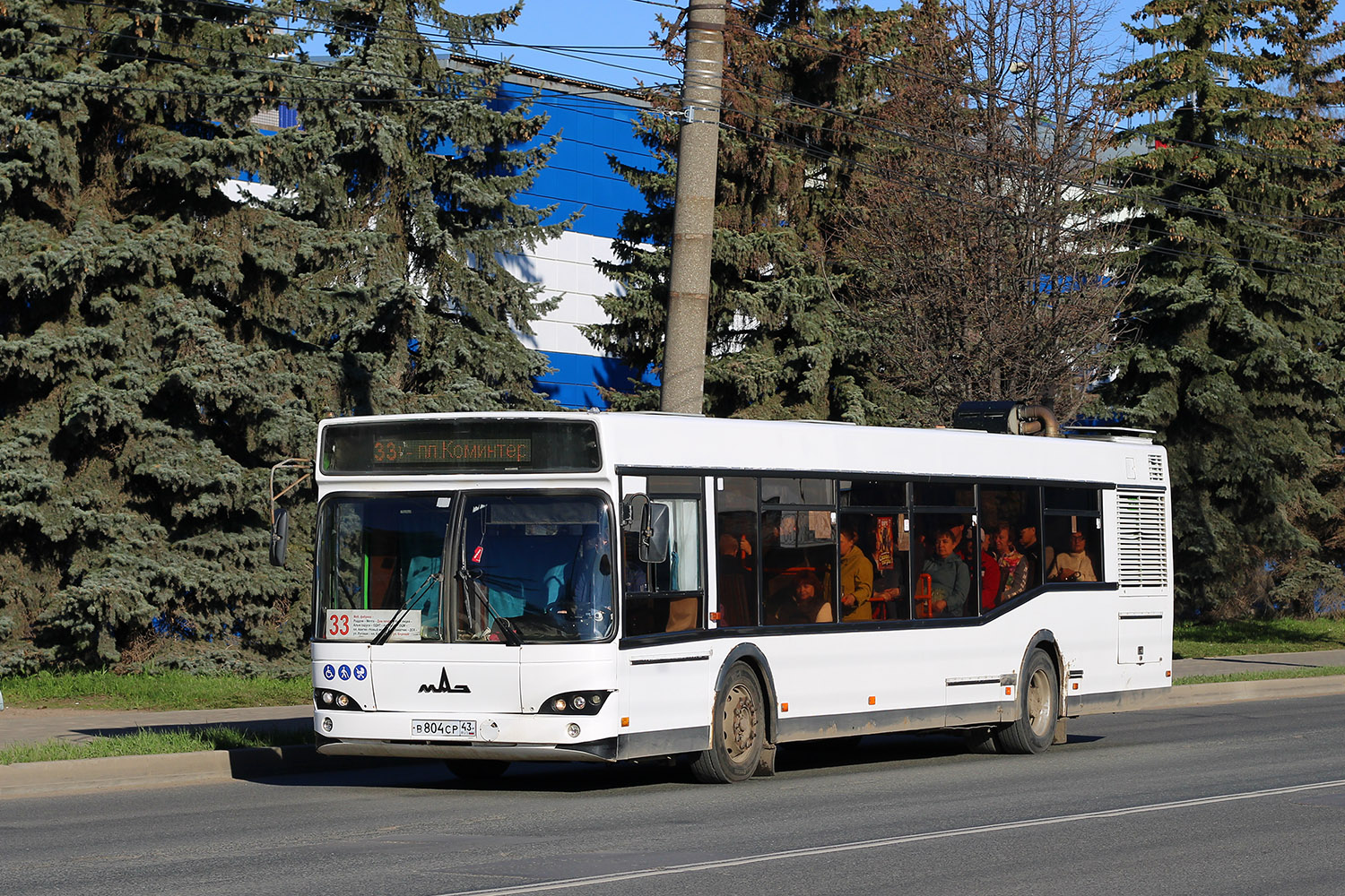 Кировская область, МАЗ-103.476 № В 804 СР 43