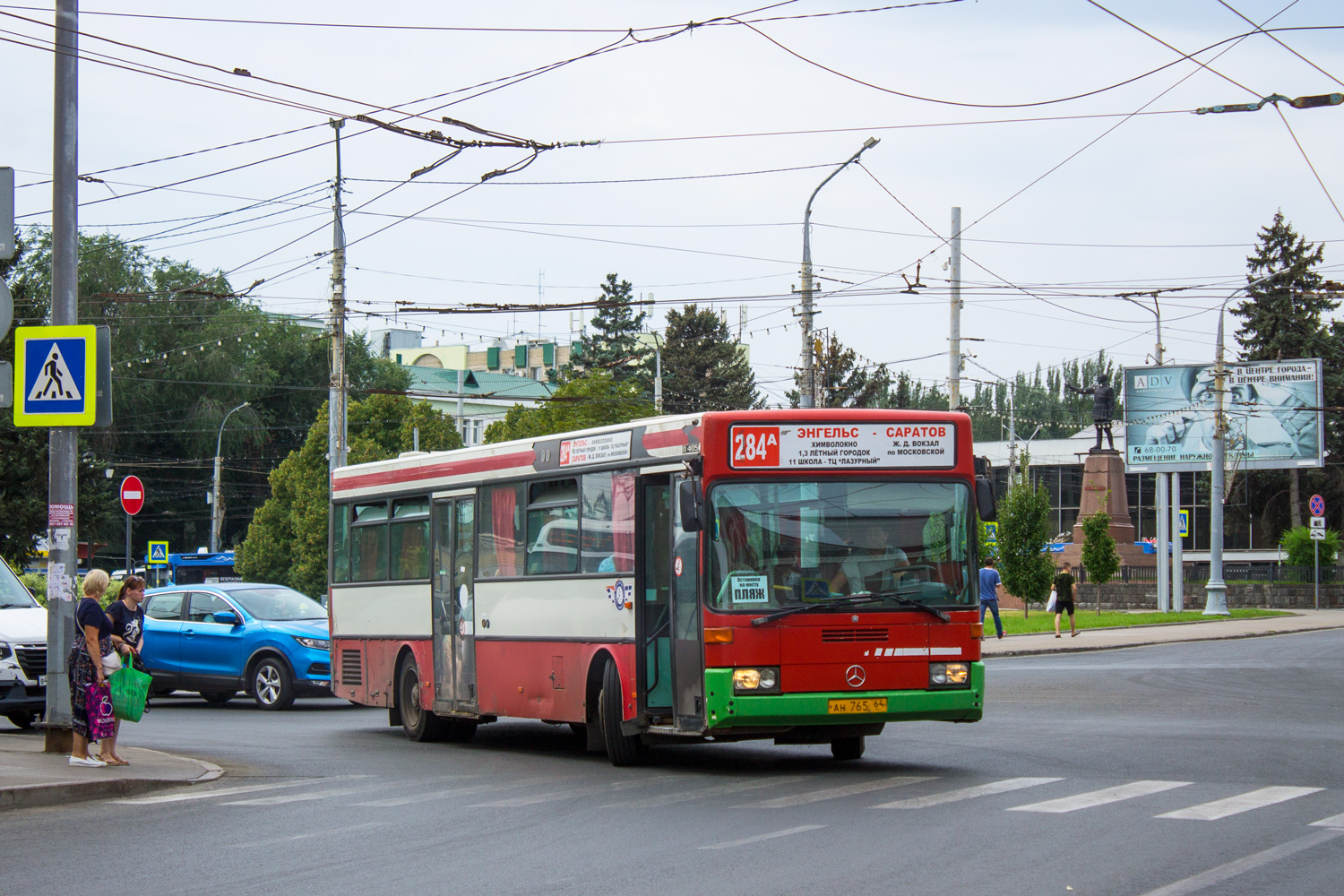 Саратовская область, Mercedes-Benz O405 № АН 765 64