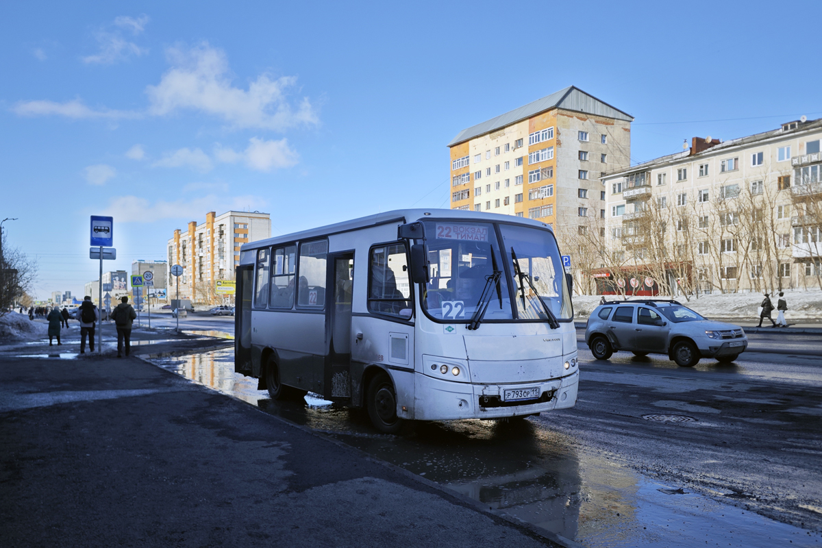 Коми, ПАЗ-320302-22 "Вектор" № Р 793 СР 11