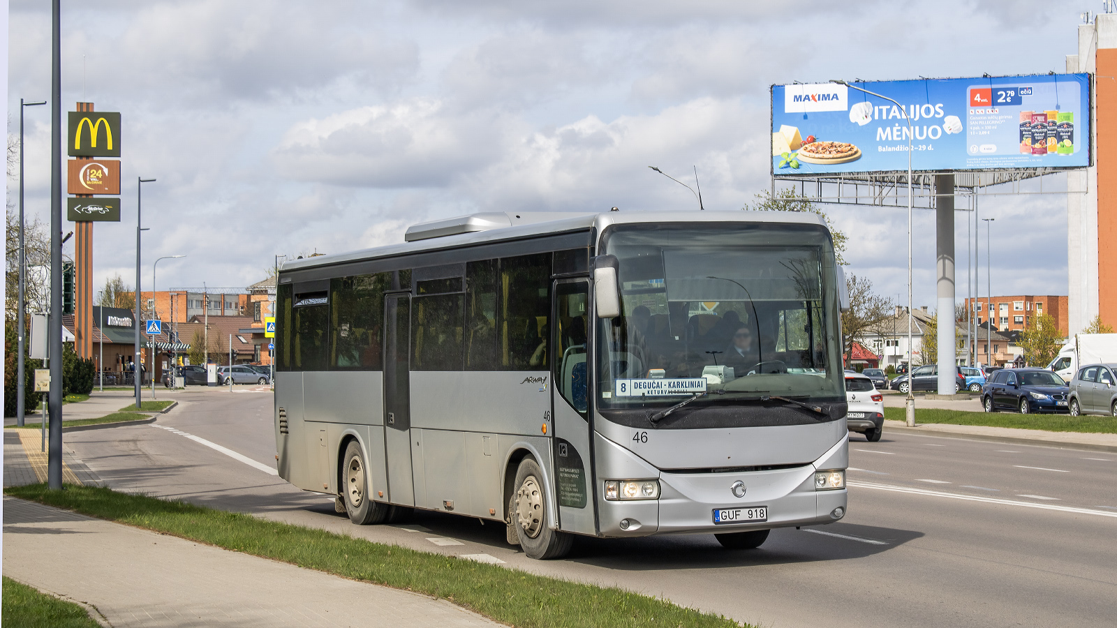 Литва, Irisbus Arway 10.6M № 46