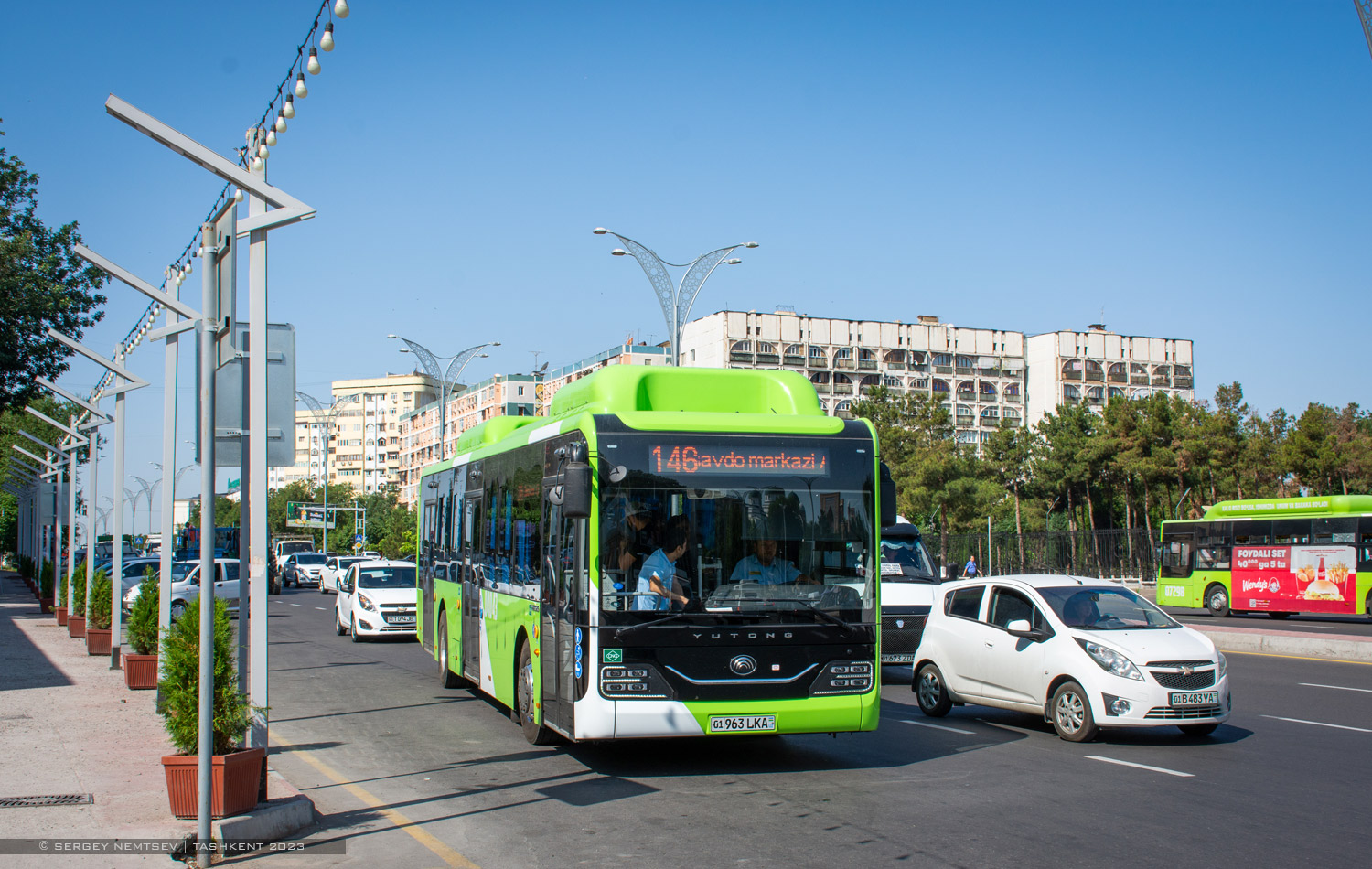 Узбекистан, Yutong ZK6126HG № 04043