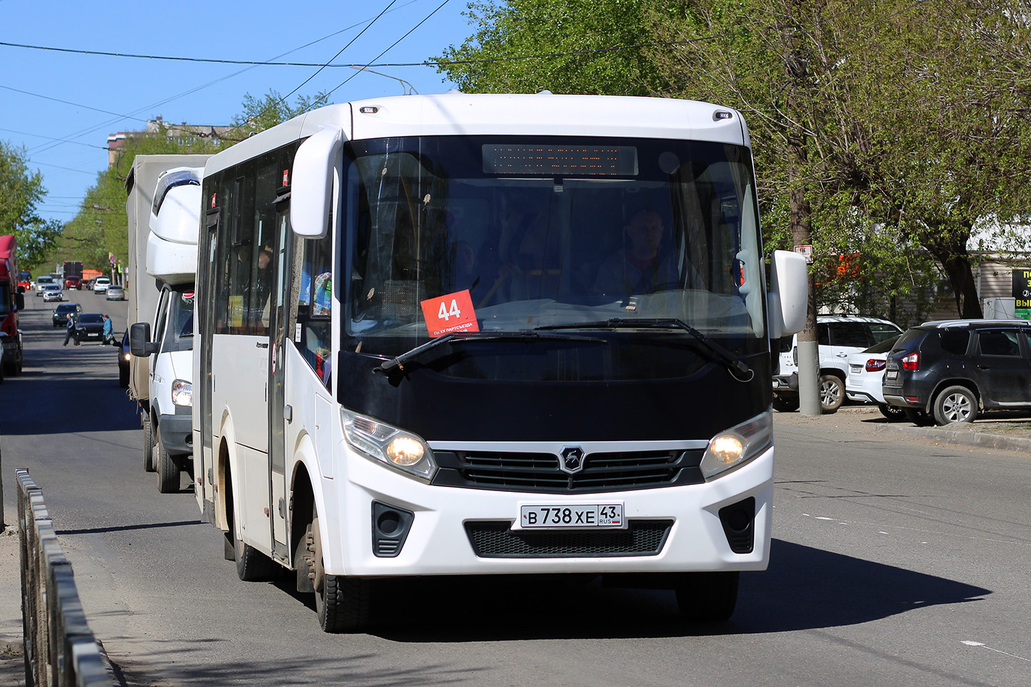 Кировская область, ПАЗ-320405-04 "Vector Next" № В 738 ХЕ 43