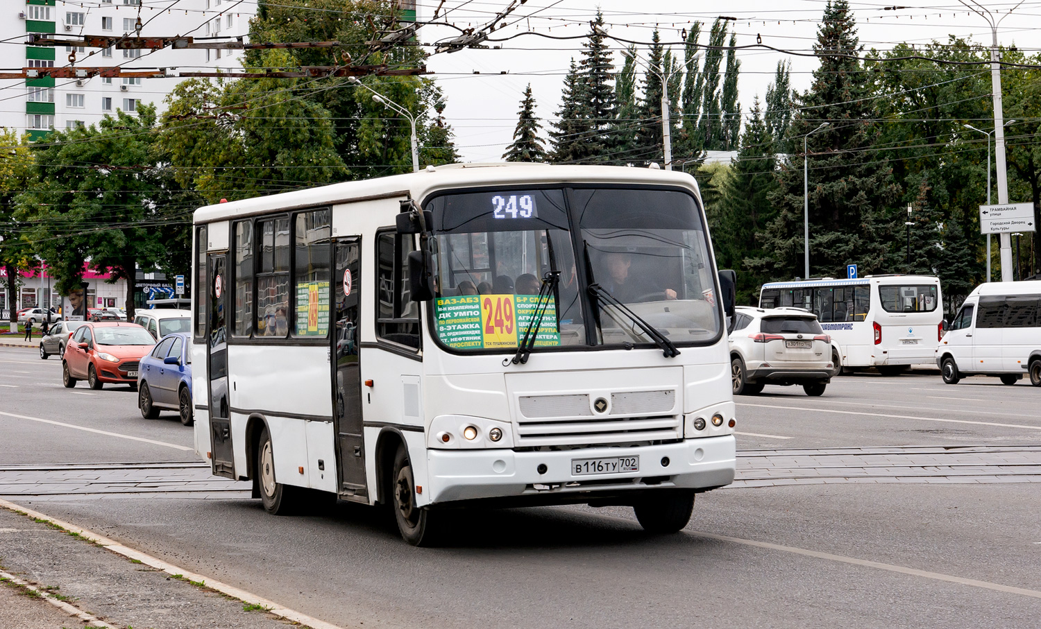 Башкортостан, ПАЗ-320402-05 № В 116 ТУ 702