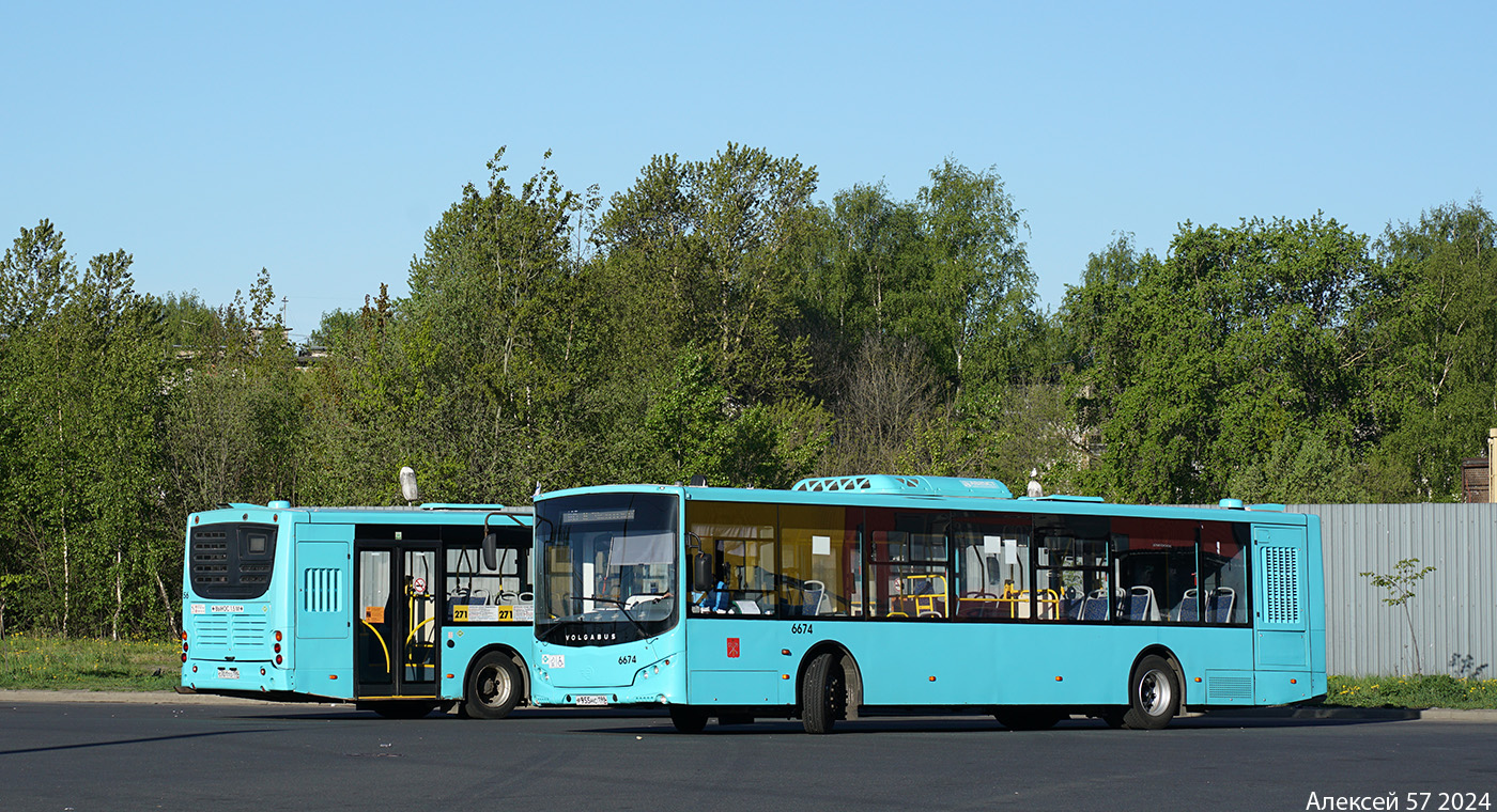 Санкт-Петербург, Volgabus-5270.G4 (LNG) № 6674