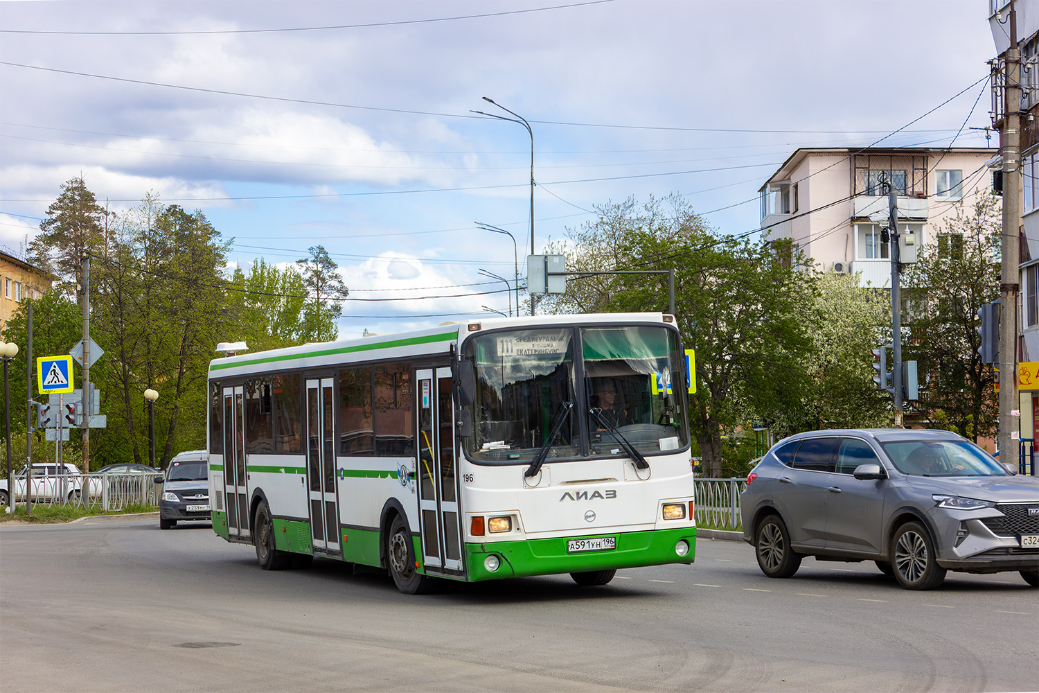 Свердловская область, ЛиАЗ-5256.60 № 196