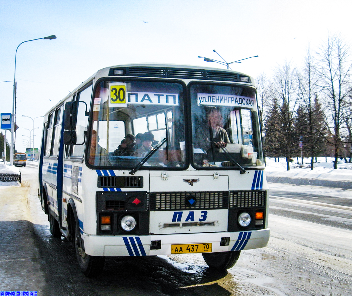 Томская область, ПАЗ-32054 № АА 437 70