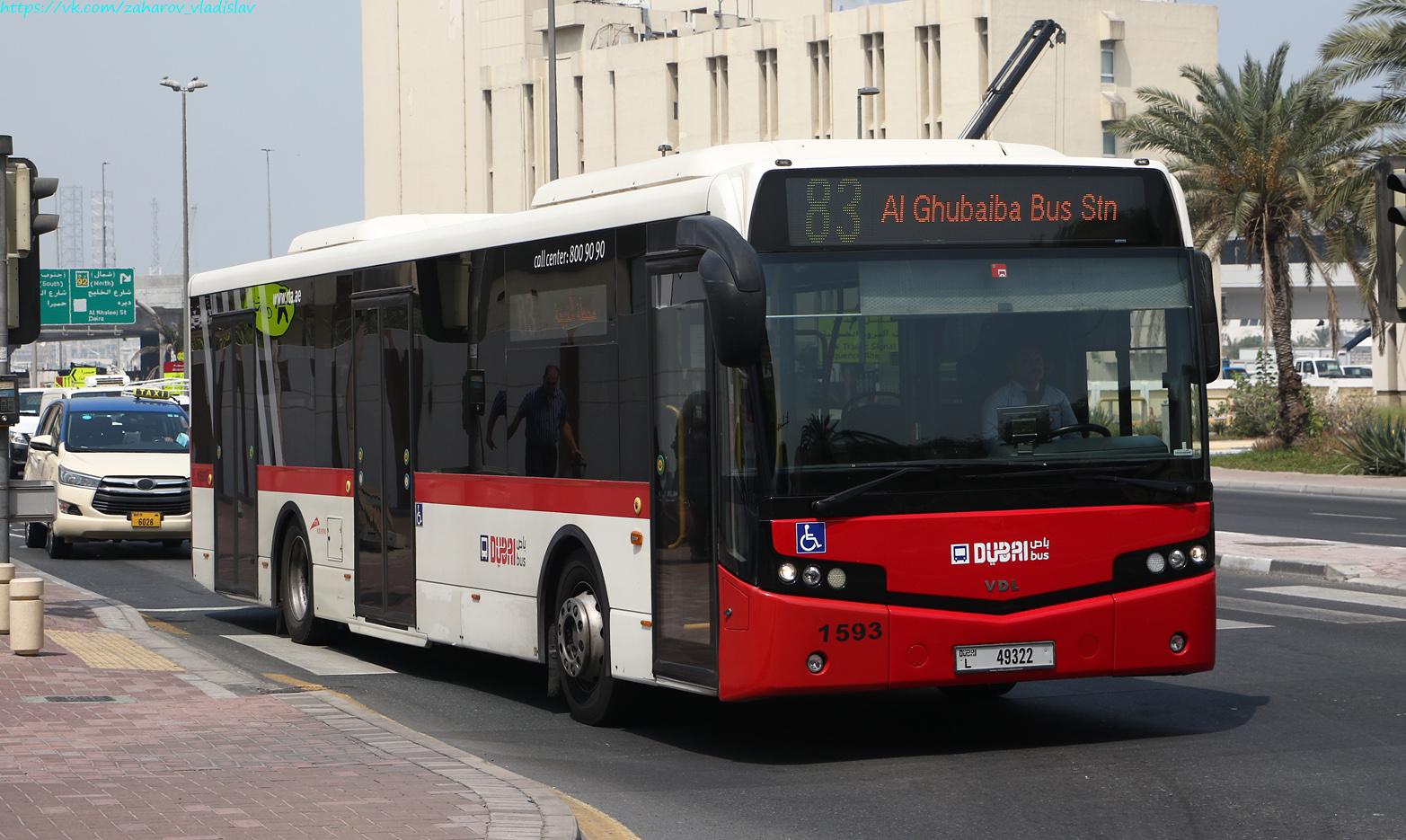 ОАЭ, VDL Citea CLF-120.310 № 1593