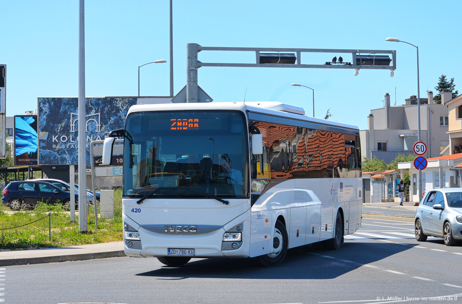 Хорватия, IVECO Crossway LINE 12M № 420