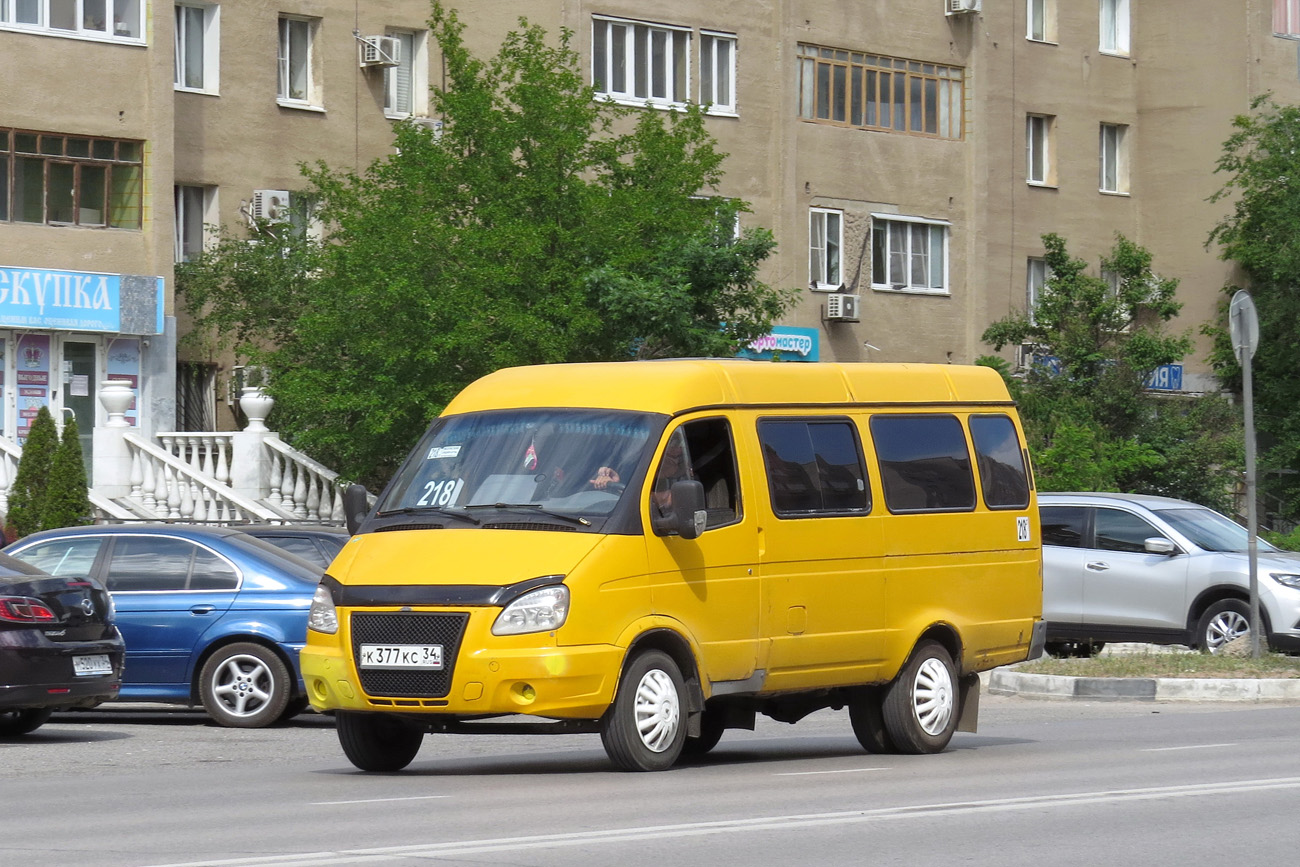 Волгоградская область, ГАЗ-322132 (XTH, X96) № К 377 КС 34