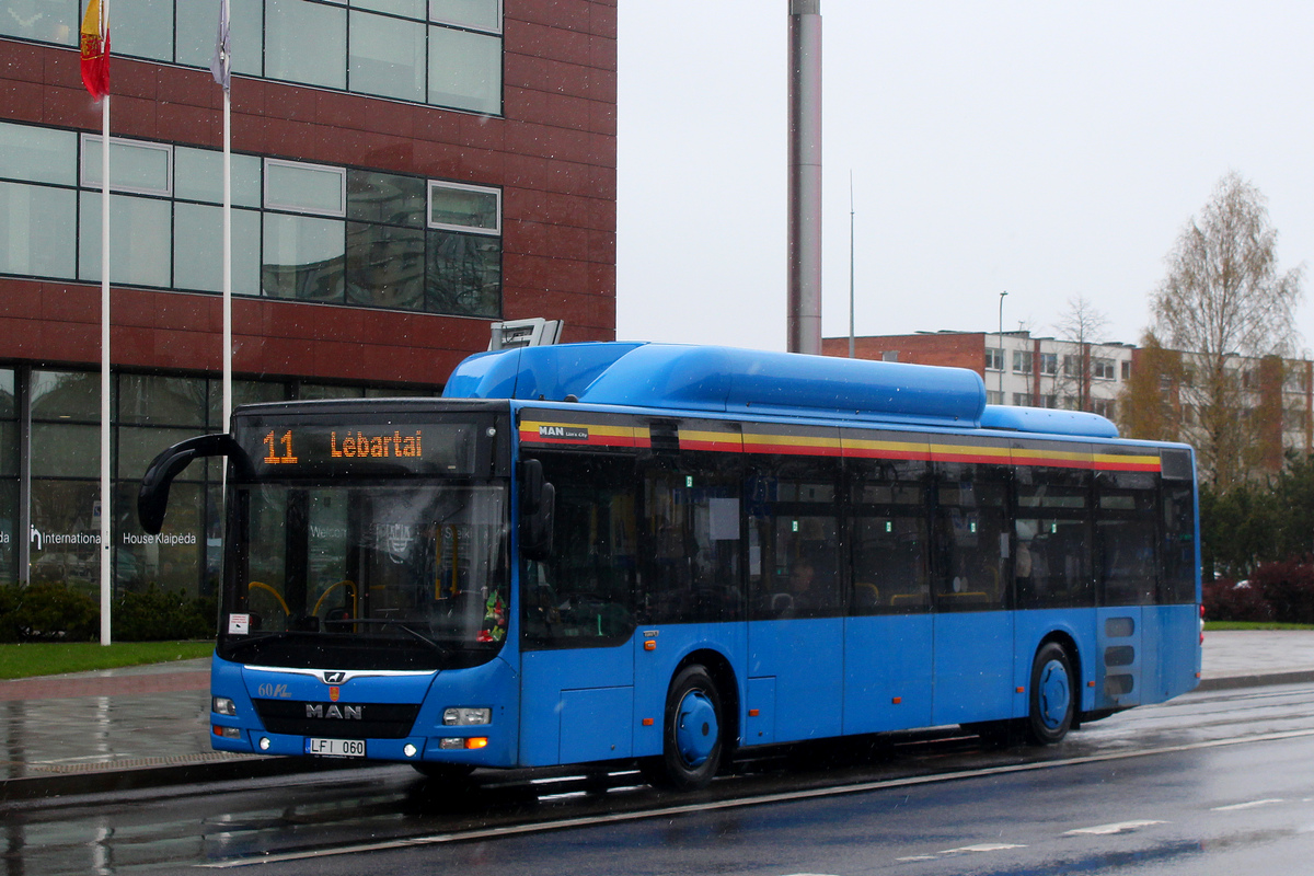Литва, MAN A21 Lion's City NL273 CNG № 60
