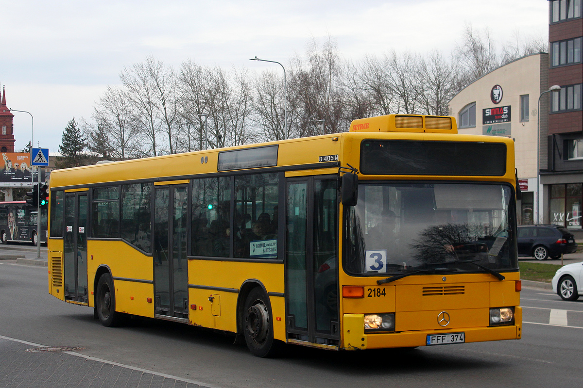 Литва, Mercedes-Benz O405N2 № 2184