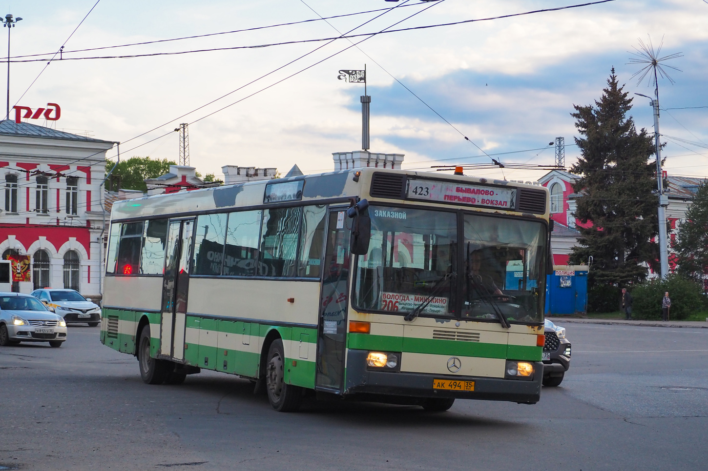 Вологодская область, Mercedes-Benz O407 № АК 494 35