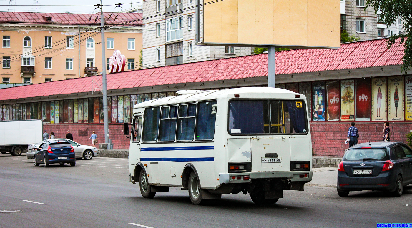 Томская область, ПАЗ-32054 № К 453 ЕР 70