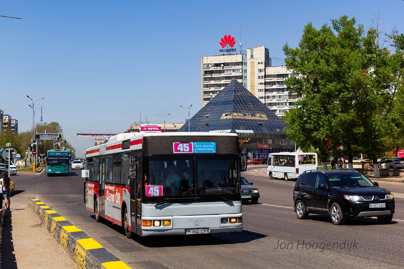 Карагандинская область, Mercedes-Benz O407 № 399 AL 09; Карагандинская область, MAN A20 NÜ263 № M 862 CX