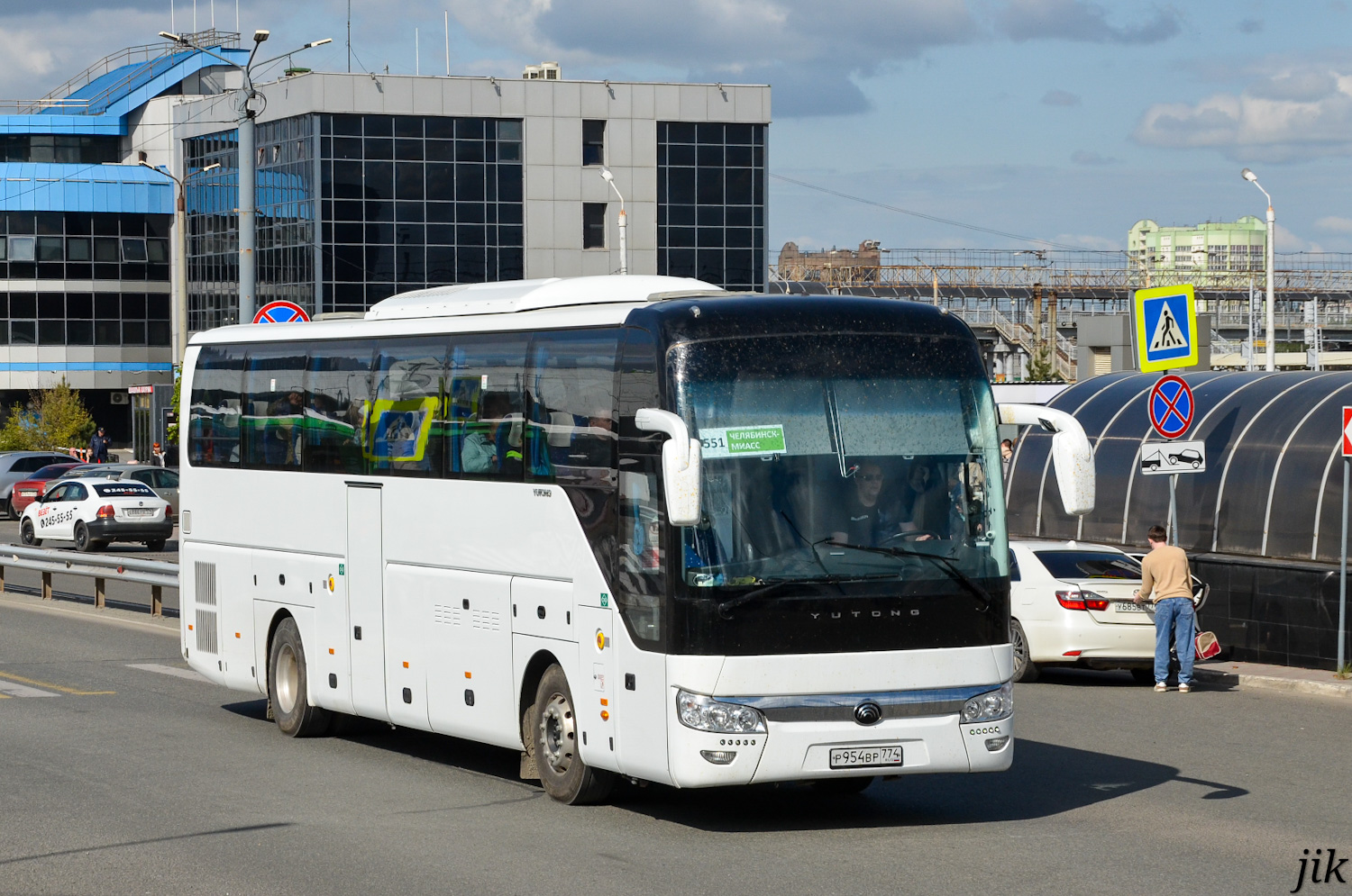 Челябинская область, Yutong ZK6122H9 № Р 954 ВР 774