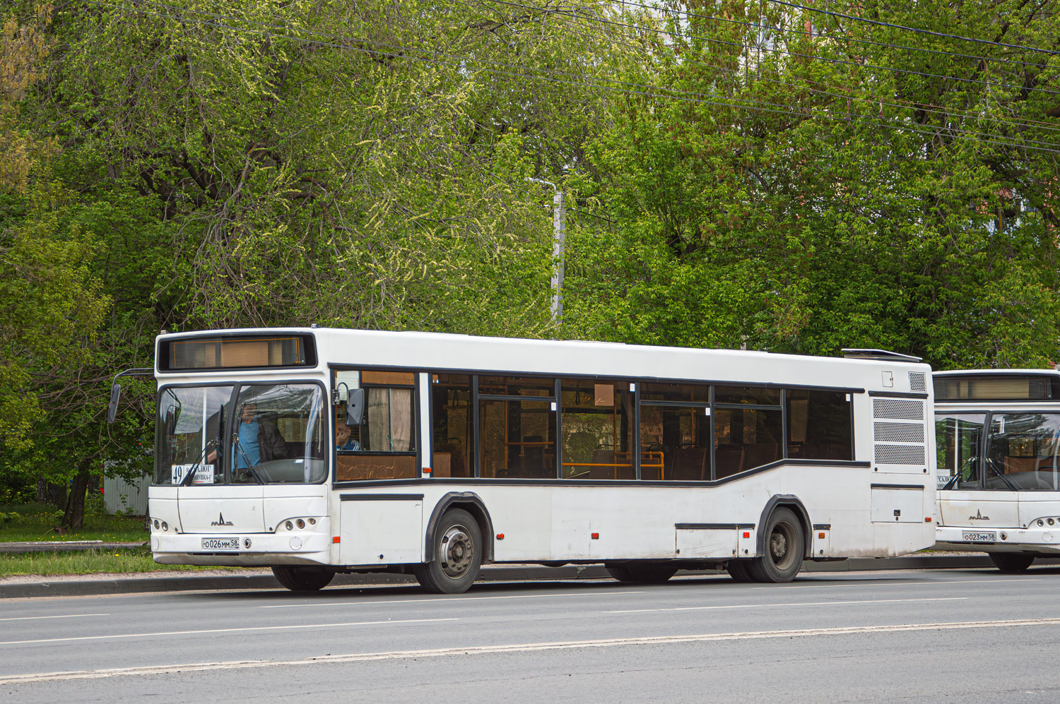 Penza region, MAZ-103.465 č. О 026 ММ 58