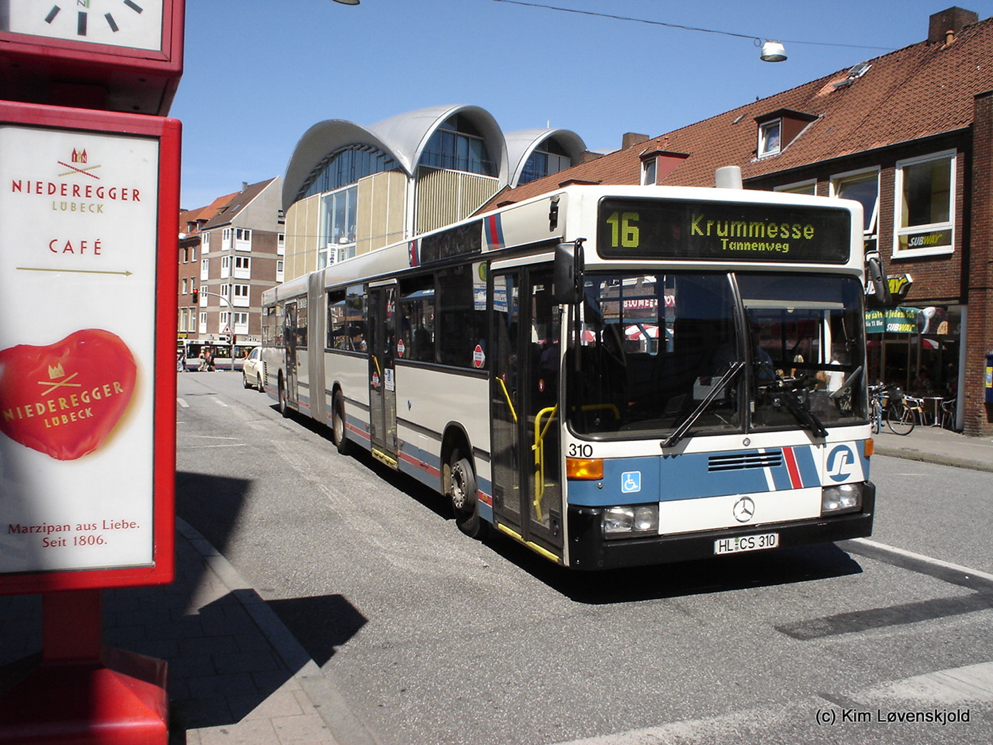 Шлезвиг-Гольштейн, Mercedes-Benz O405GN № 310