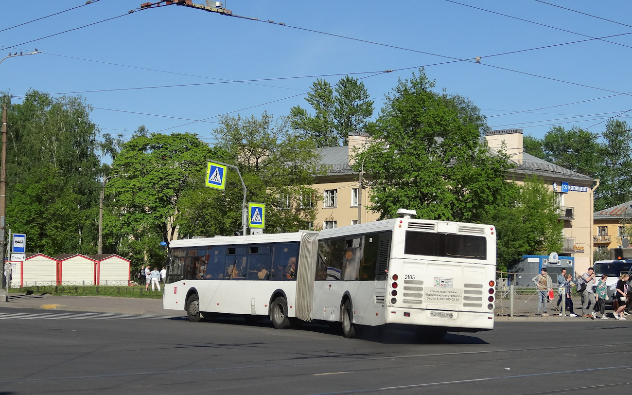 Санкт-Петербург, ЛиАЗ-6213.20 № 2105