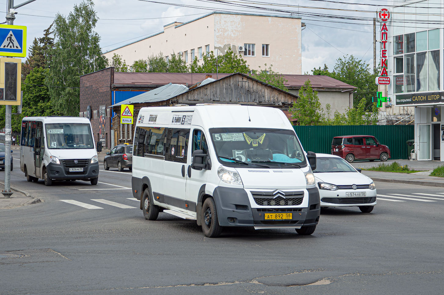 Пензенская область, Нижегородец-2227W (Citroёn Jumper) № АТ 892 58