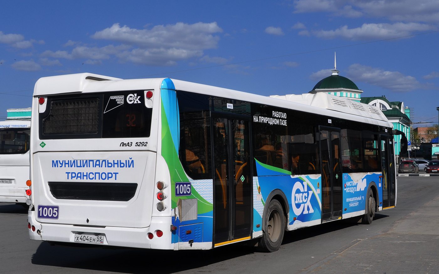 Obwód omski, LiAZ-5292.67 (CNG) Nr 1005