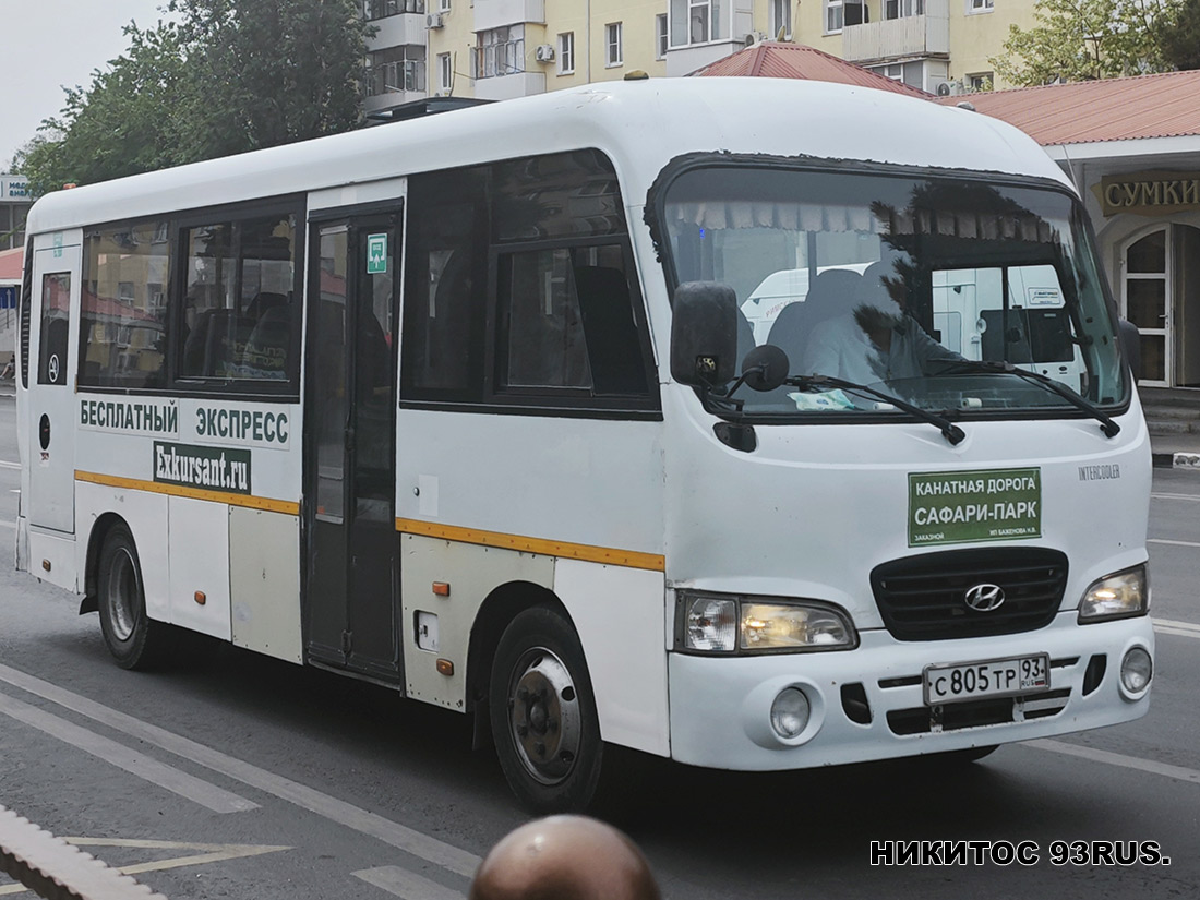 Краснодарский край, Hyundai County LWB C11 (ТагАЗ) № С 805 ТР 93