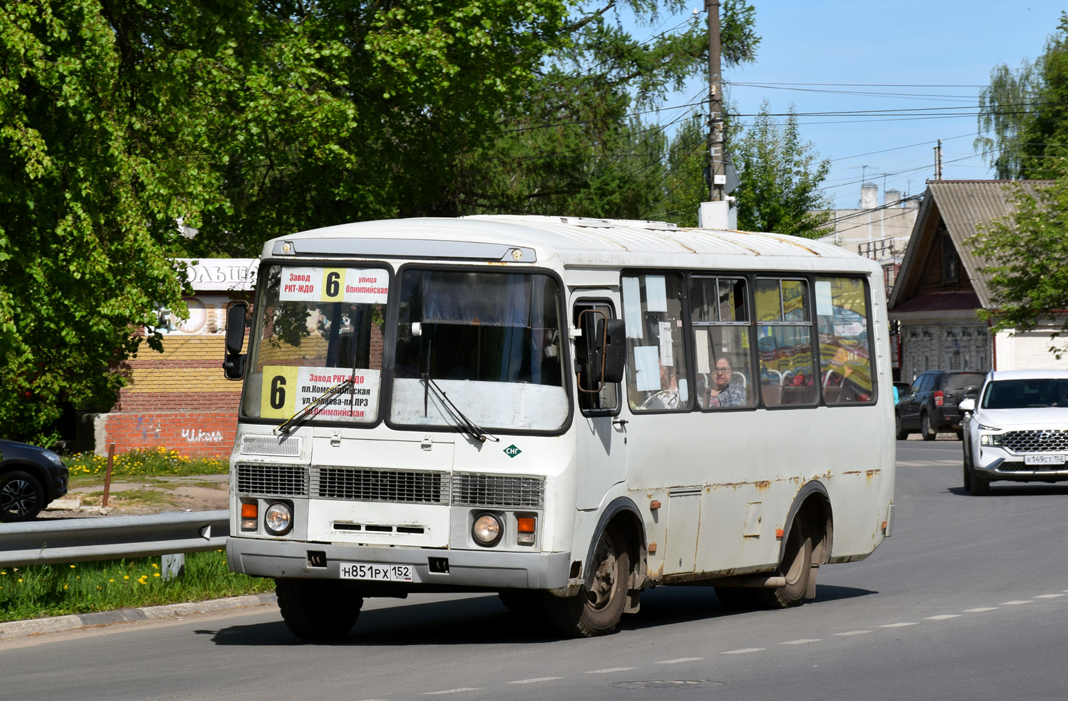 Нижегородская область, ПАЗ-32054 № Н 851 РХ 152