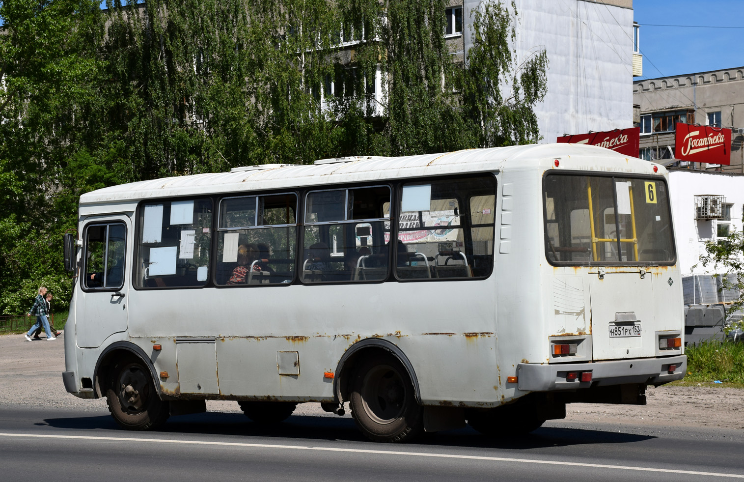 Нижегородская область, ПАЗ-32054 № Н 851 РХ 152