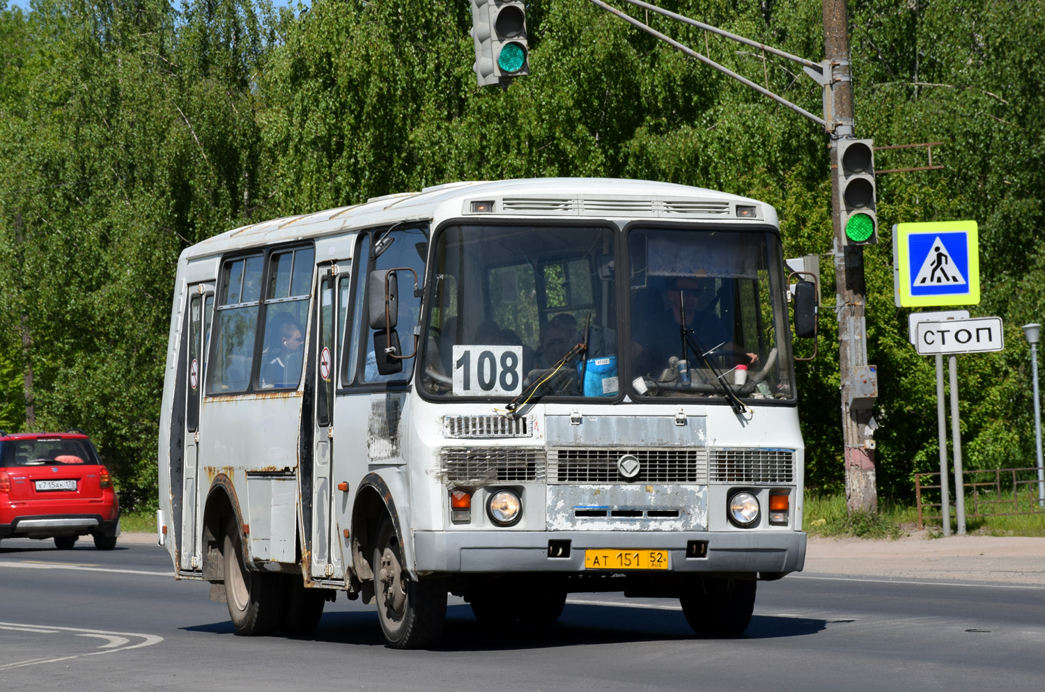 Нижегородская область, ПАЗ-32054-07 № АТ 151 52